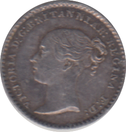 1856 MAUNDY ONE PENNY ( AUNC )