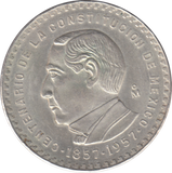 1957 MEXICO 5 PESOS