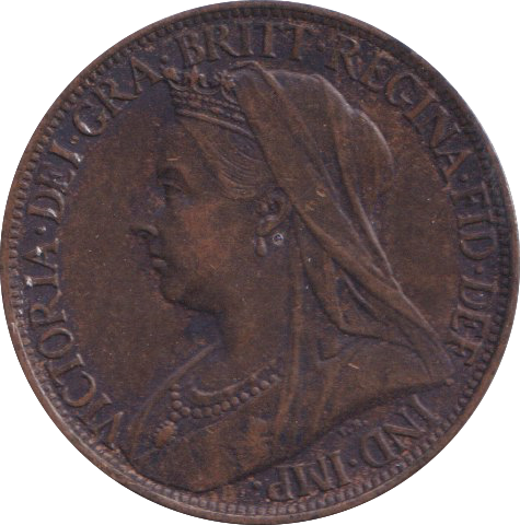 1901 FARTHING ( VF )