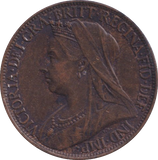 1901 FARTHING ( VF )