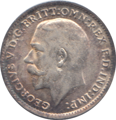 1916 THREEPENCE ( BU )