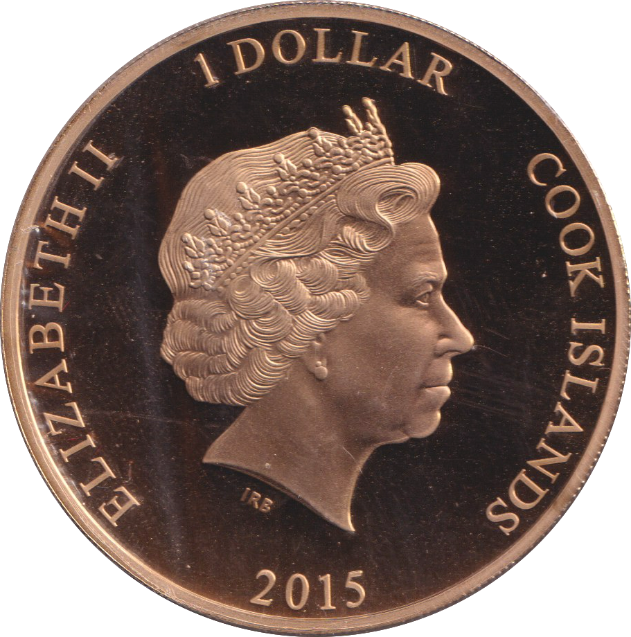 2014 COLOURED DOLLAR COOK ISLANDS