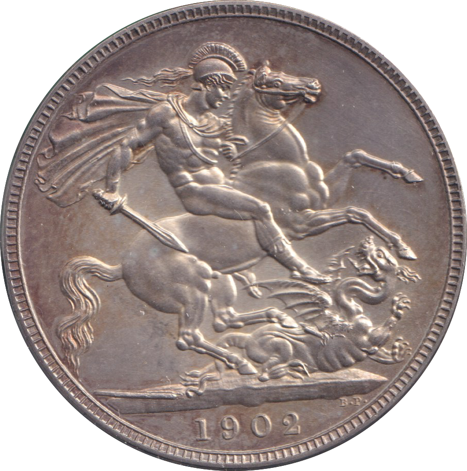 1902 II CROWN ( MATT PROOF ) B