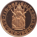 1989 GOLD HALF SOVEREIGN ( PROOF )