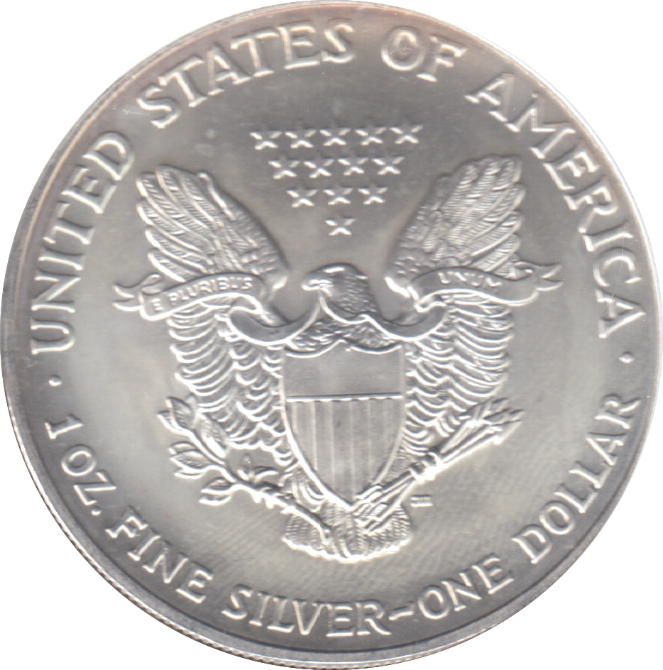 2004 AMERICAN EAGLE SILVER DOLLAR 1 OZ FINE SILVER USA