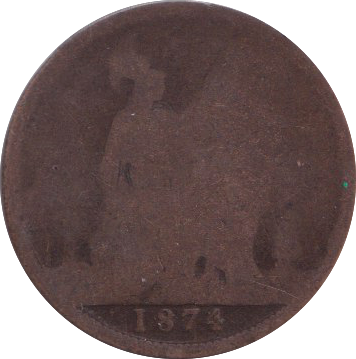 1874 PENNY ( FAIR )