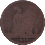 1874 PENNY ( FAIR )