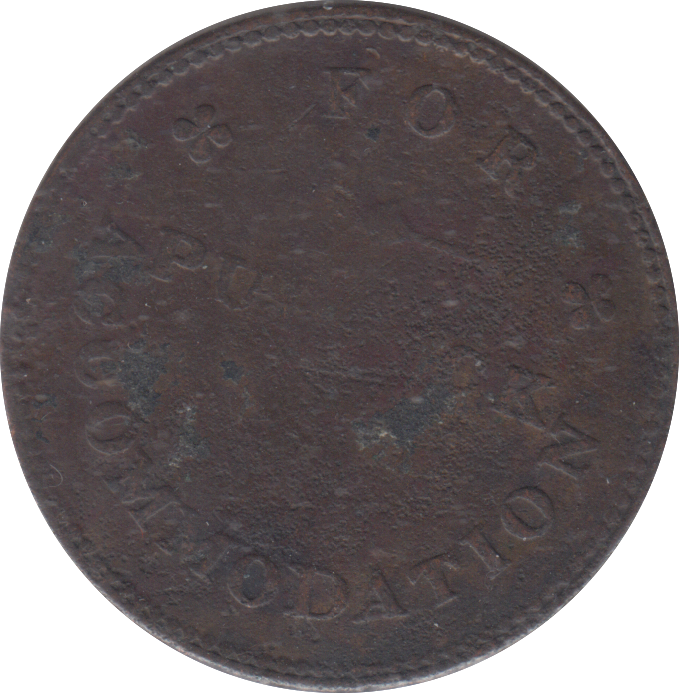 1830 ISLE OF MAN PENNY TOKEN