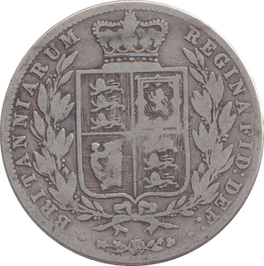 1877 HALFCROWN ( NF )
