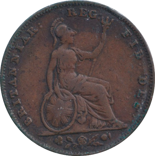 1847 FARTHING ( GF )