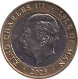 2023 TWO POUND ISLE OF MAN