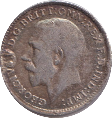 1916 THREEPENCE ( GF )