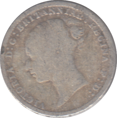 1884 THREEPENCE ( NF )