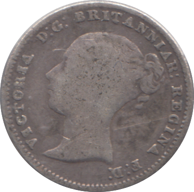 1854 FOURPENCE ( FINE )