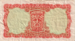 1963 IRELAND 10 SHILLINGS BANKNOTE REF-1664