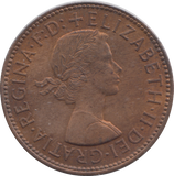 1955 HALF PENNY ( UNC )