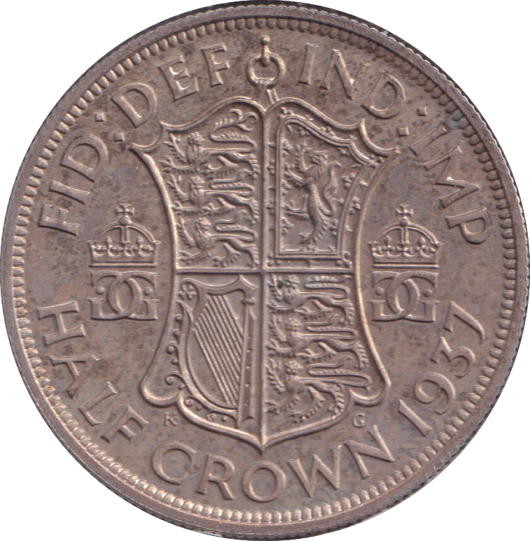 1937 HALFCROWN ( PROOF )