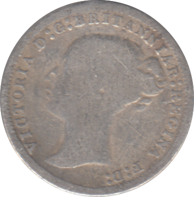 1878 THREEPENCE ( FINE )
