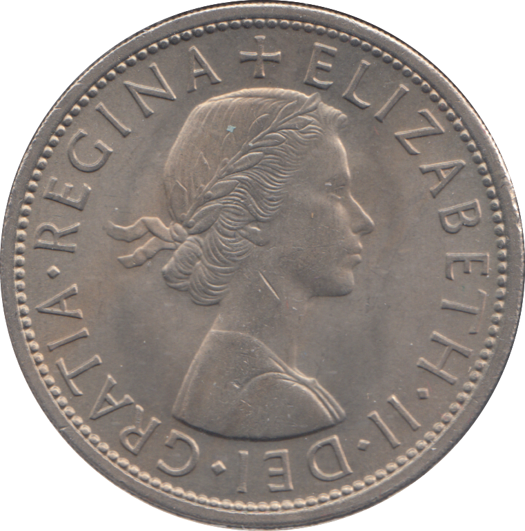 1959 HALFCROWN ( UNC )