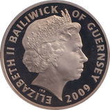 2009 HMS INVINCIBLE  FIVE POUND BAILIWICK OF GUERNSEY