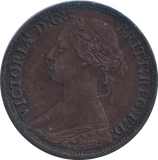 1866 FARTHING ( GVF )