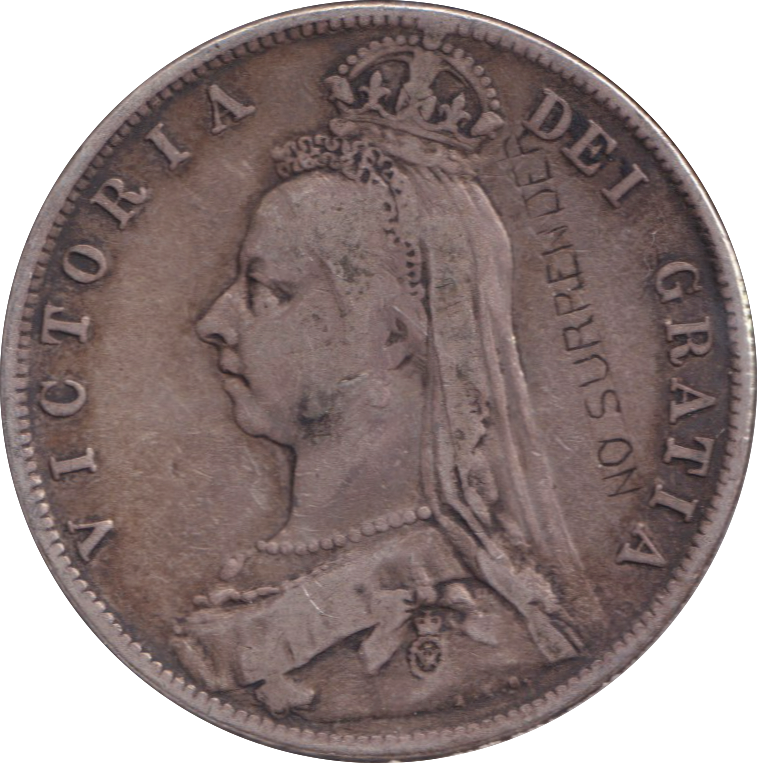 1890 HALFCROWN ( GF )