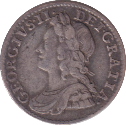 1760 MAUNDY FOURPENCE ( GF )