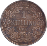 1897 1 SHILLING SOUTH AFRICA