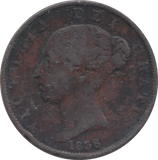 1838 HALFPENNY ( GF )