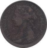 1887 HALFPENNY ( GF )
