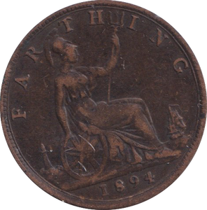 1894 FARTHING ( VF )