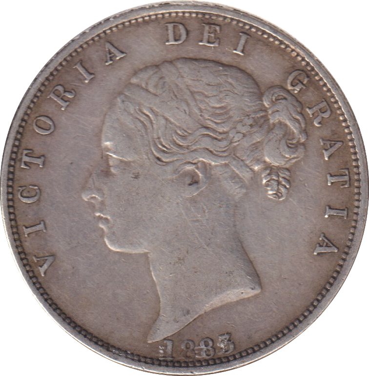 1883 HALFCROWN ( EF )