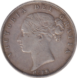 1883 HALFCROWN ( EF )
