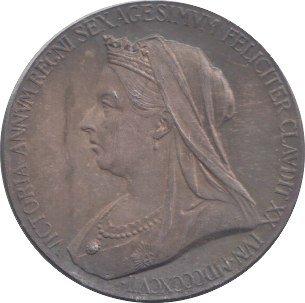 1897 SILVER MEDALLION REF 4