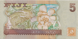 2007 FIVE DOLLARS FIJI BANKNOTE REF-1800