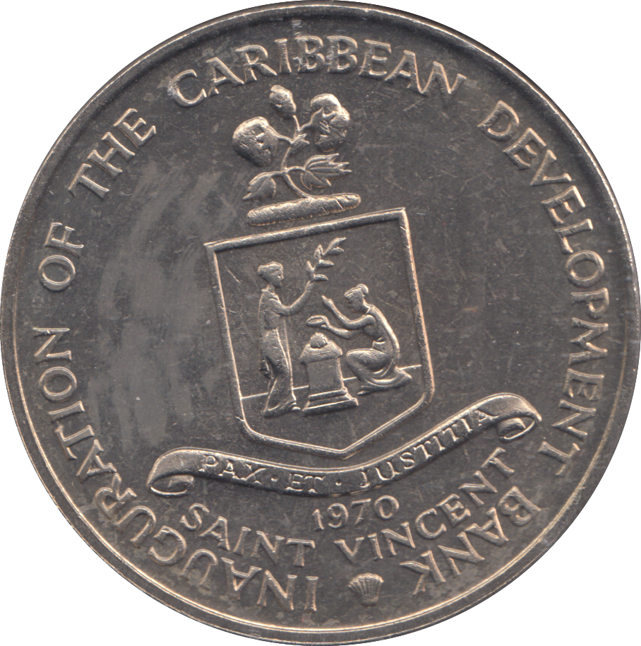 1971 EAST CARIBBEAN 4 DOLLARS