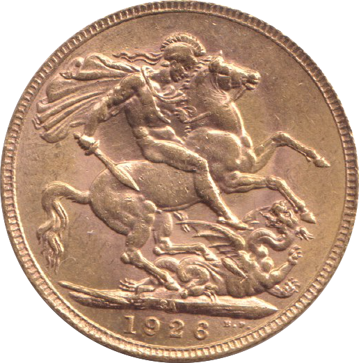 1926 GOLD SOVEREIGN ( UNC ) PRETORIA MINT