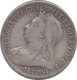 1899 SIXPENCE ( FINE )