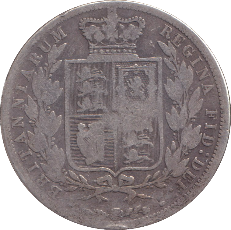 1883 HALFCROWN ( NF )
