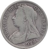1895 HALFCROWN ( FINE )
