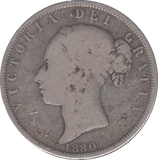 1880 HALFCROWN ( FINE )