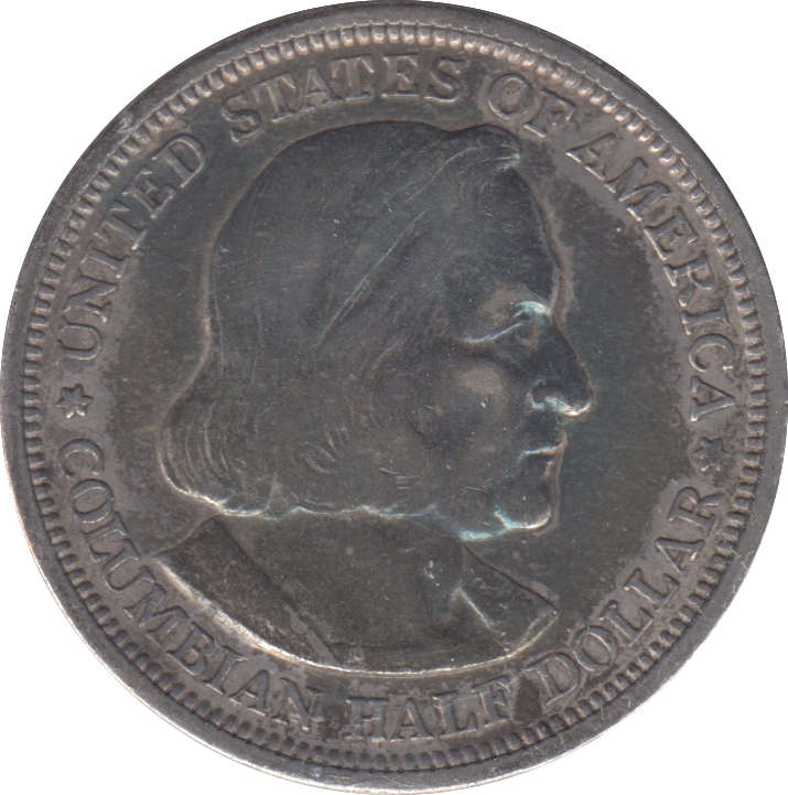 1892 SILVER USA HALF DOLLAR COLUMBIA EXPOSITION
