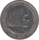 1892 SILVER USA HALF DOLLAR COLUMBIA EXPOSITION