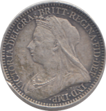 1901 MAUNDY TWOPENCE ( GF )