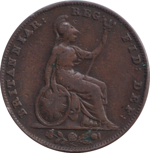 1842 FARTHING ( GF )