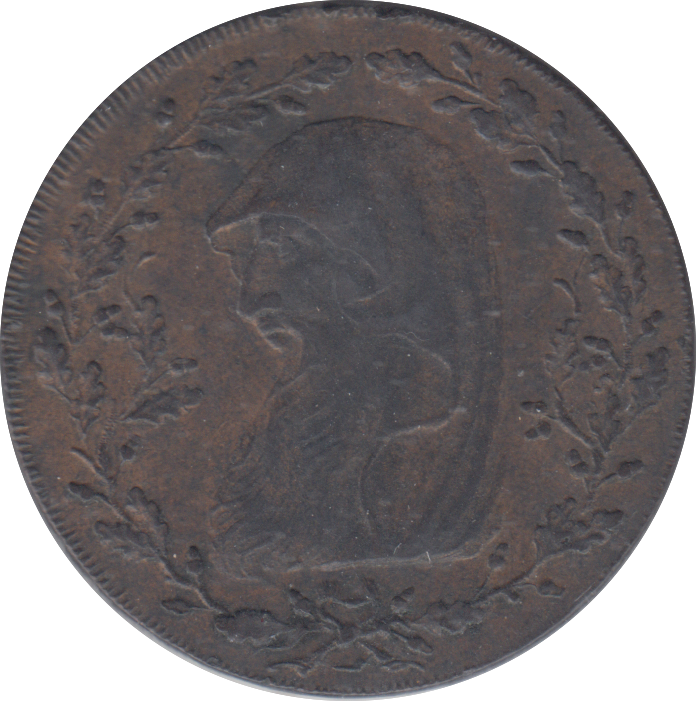 1795 NORTH WALES HALFPENNY TOKEN