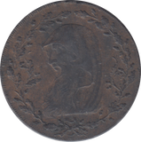 1795 NORTH WALES HALFPENNY TOKEN