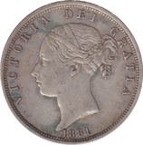 1881 HALFCROWN ( GVF )