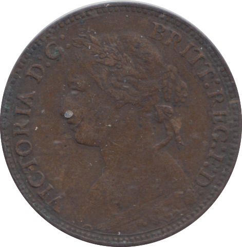 1874 FARTHING ( GF )