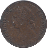1874 FARTHING ( GF )